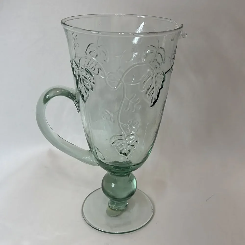 Recycled Glass vintage floral